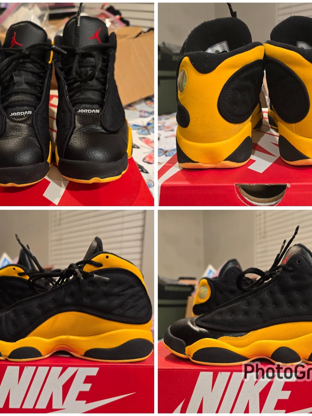 Youth Jordan 13, Size 3Y Shoes In ECU